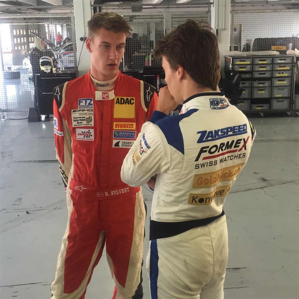 Nicolai Sylvest og Nikolaj Rogivue under sidste uges test